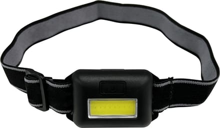 Hofftech Verstelbare LED en COB hoofdlamp - 3 standen - 80 lumen - 2 Watt