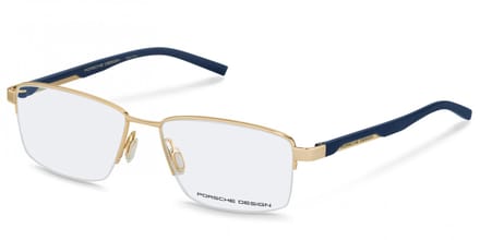 Porsche Design P8745 Gold, blue 58/17/145 MAN Brilmonturen