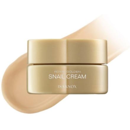 ISA KNOX Royal Golden Snail Cream 60ml Anti-Aging Koreaanse Hydraterende Gezichtscrème beige