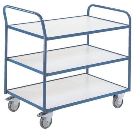 ESD etagewagen met 3 etages, 790 x 490 mm, draagvermogen 250 kg