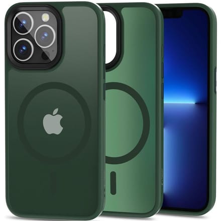 Tech-Protect MagMat MagSafe Case for iPhone 13 Pro - Matte Green