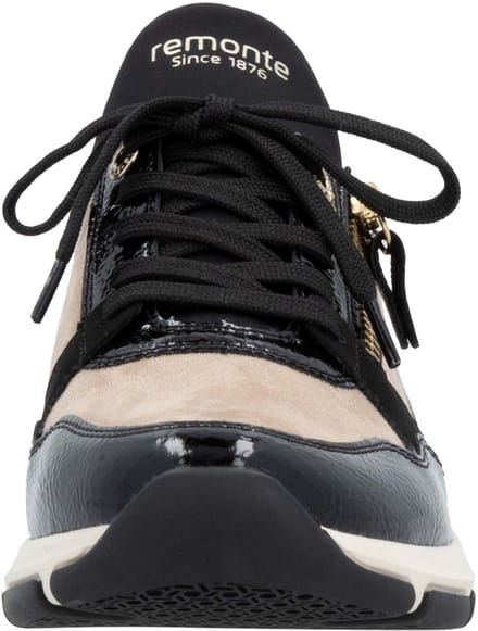 Lage leren sneakers uit Frankrijk