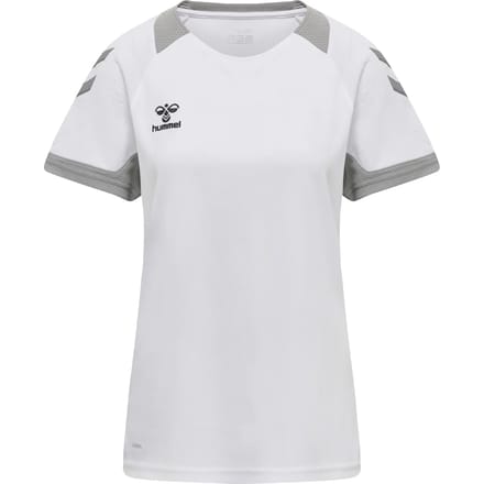 Hummel Lead Poly T-shirt Met Korte Mouwen Wit 2XL Vrouw