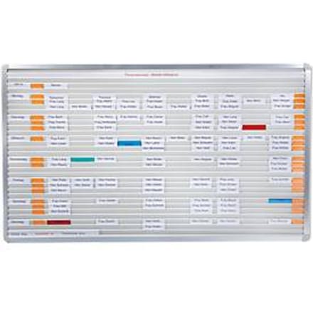 Insteekbord Visiplan, stroken, 31 rijen + starterskit GRATIS