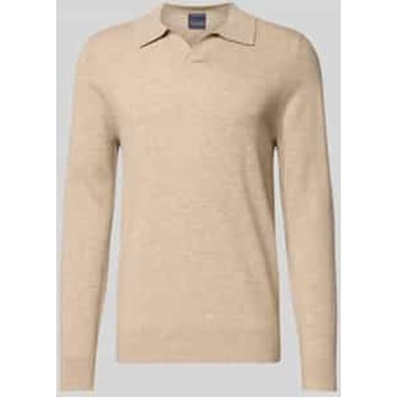 Gebreide pullover van mix van wol en kasjmier