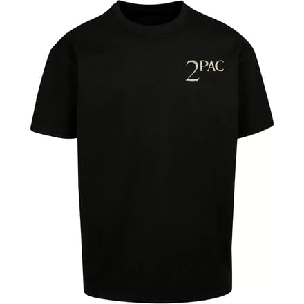 Mister Tee Tupac - I ain't mad at cha Oversize Heren Tshirt - M - Zwart