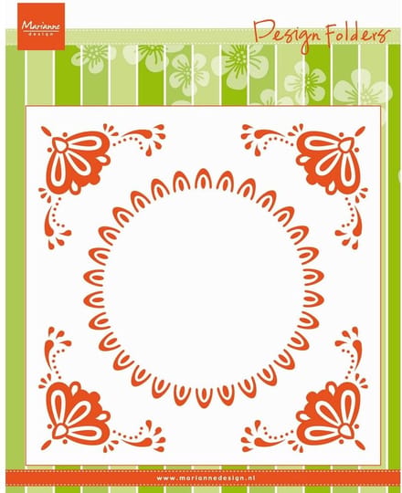 Marianne Design Embossing Folder - Dutch tile