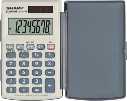 Sharp EL-243EB - Bureaurekenmachine