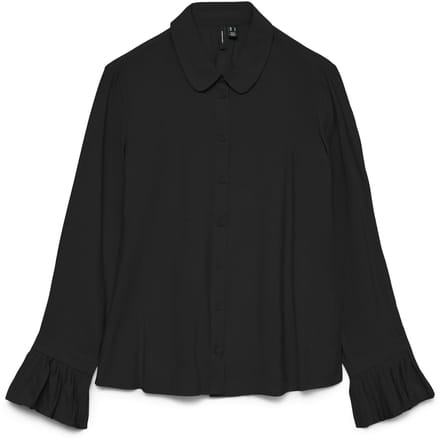 VERO MODA - VMPLISSI LS SHIRT WVN GA - Dames - Blouses
