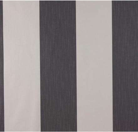 Dutch Wallcoverings - Vliesbehang streep d.grijs/wit