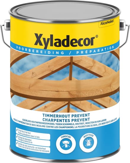 Xyladecor - Timmerhout Prevent - Kleurloos - 5 L