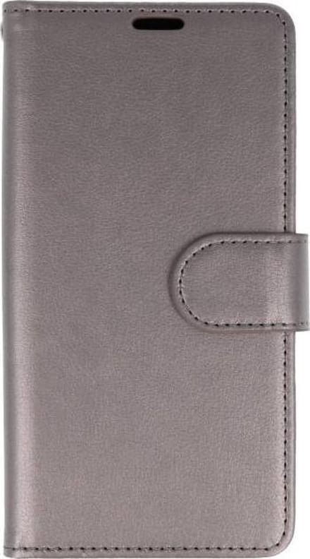 Wallet Cases Hoesje Geschikt voor Huawei P20 Grijs