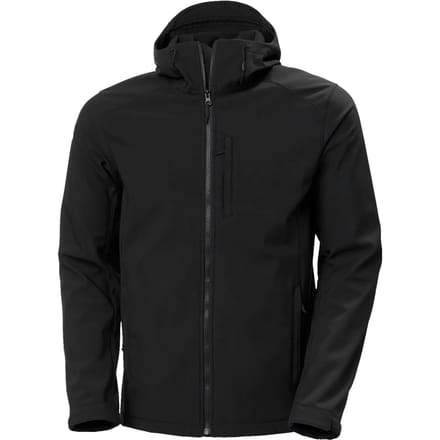 Helly Hansen Paramount Hooded Softshell Jack - Heren - Zwart - Maat M