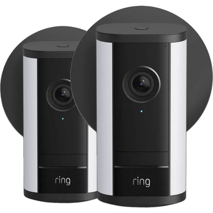 Ring Spotlight Camera Pro 2e Generatie Stekker Zwart Duo Pack