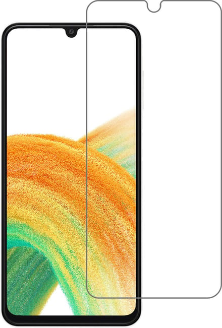 Screenprotector - Geschikt voor Samsung Galaxy A33 - Extra Sterk - Beschermglas - Gehard Glas - Tempered Glass - Screen Protector