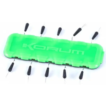 Korum Mega Grip Stops (10 pcs) - Maat : Small