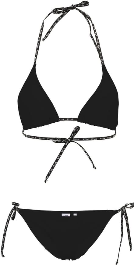 Fila damesbikini Sibu driehoekige bikini zwart