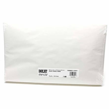 InkJet Stencils Printer | Paper for InkJet Stencil Printer | 21.6 x 35.6 cm | 500 vellen |