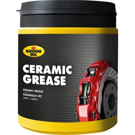 Kroon-Oil Ceramic Grease - Montagepasta - Hoog Temperatuurbereik - 600g - Grijs