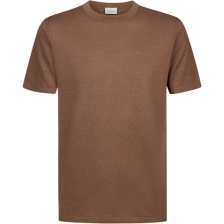 Profuomo T-shirt Crew Neck Ss T-shirts Bruin Ppxt10006