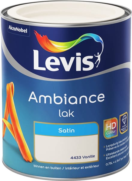 Levis - Ambiance Lak Satin - Vanille - 0,75 L