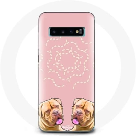 Coque - Samsung - Galaxy S10 - Dogue de Bordeaux - Symétrique - Souple