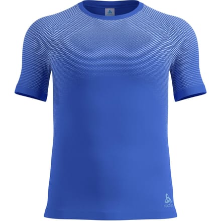 Odlo Performance Light Korte Mouwen Basislaag Blauw M Man