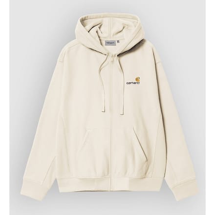 Carhartt American Script Jas Met Capuchon Beige