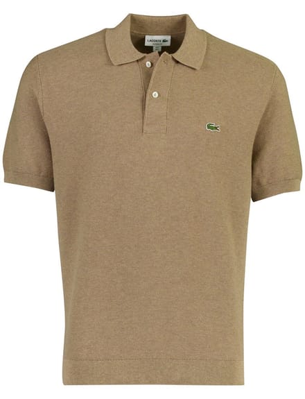 Lacoste poloshirt korte mouw bruin