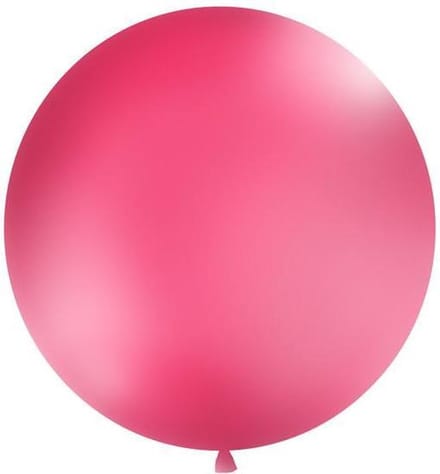Mega Ballon Pastel Fuchsia - 100cm
