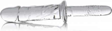 XR Brands - Master Series - Brutus Glass Dildo Thruster