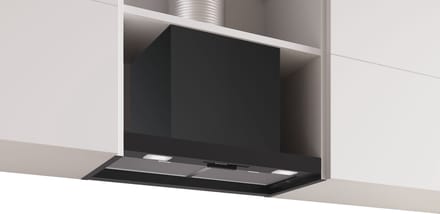 Bosch DBB63BC60 - Serie 2 - Afzuigkap - Geïntegreerde schouwkap - 60 cm - Zwart