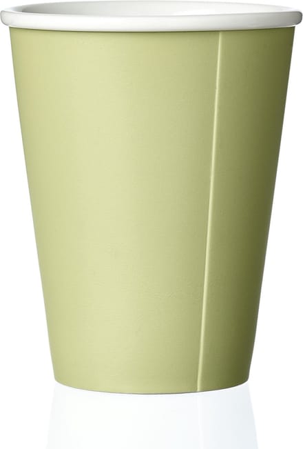 Viva Scandinavia Anytime Andy Papercup Thee - Porselein - 320 ml - Spring leaf