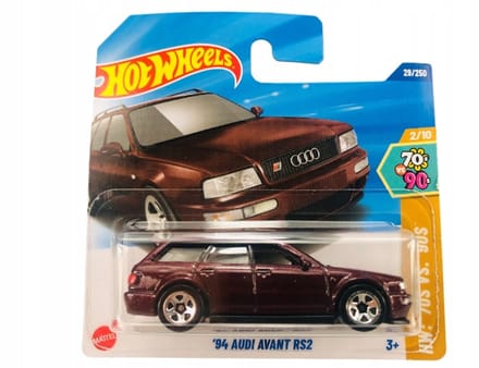Hot Wheels 2025 '94 Audi Avant RS2 HYW82 29/250 - Modelauto 1:64
