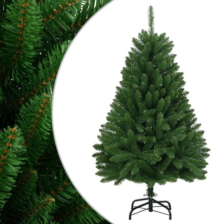 vidaXL - Kunstkerstboom - met - scharnieren - en - standaard - 150 - cm