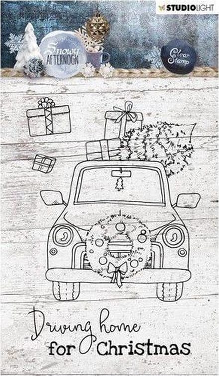 Studio Light • Clear stamp A6 Snowy afternoon nr.397