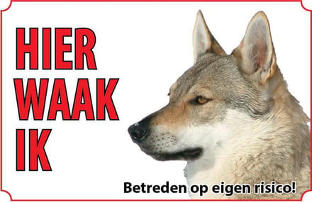 Bord - Hond-Tsjecho-Slowaakse-wolfhond