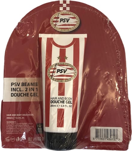 PSV Muts met 200ml Douchegel - One size