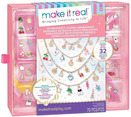 Make it Real - DIY 'Betoverende Bedels' Sieradenset - Maak 4 unieke kettingen