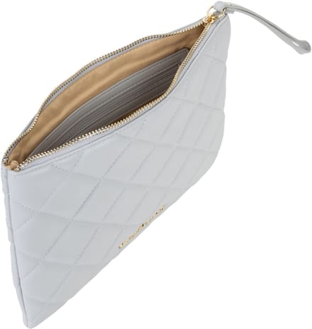 VALENTINO accessoiretas Ocarina Soft Cosmetic Case Perla Lichtgrijs