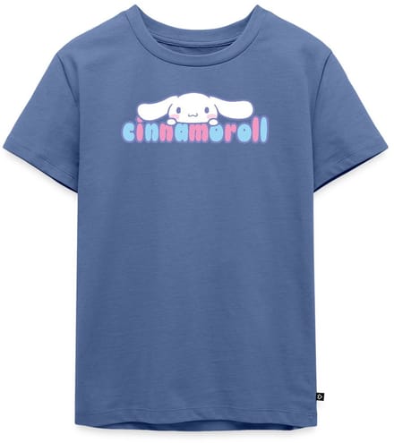 Cinnamoroll Gluurt Over De Letters Premium T Shirt Kinderen