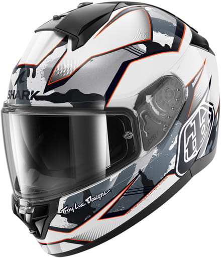Shark Ridill 2 Matrix Camo Wit Zilver Rood WSR Integraalhelm - Helm