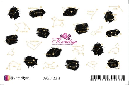 Korneliya Folie Decal AGF 22 Silver