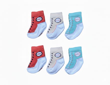 Set van 6 paar babysokken meisjes - Baby sokjes