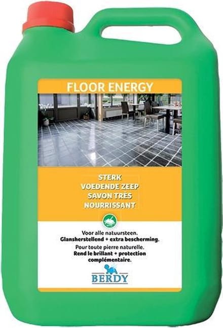 Floor Energy - Voedende zeep NATUURSTEEN - Berdy - 5 L