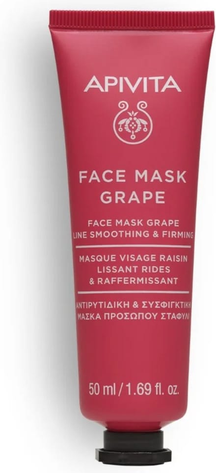 Apivita Face Mask voor Lijntjes & Versteviging (Druif)