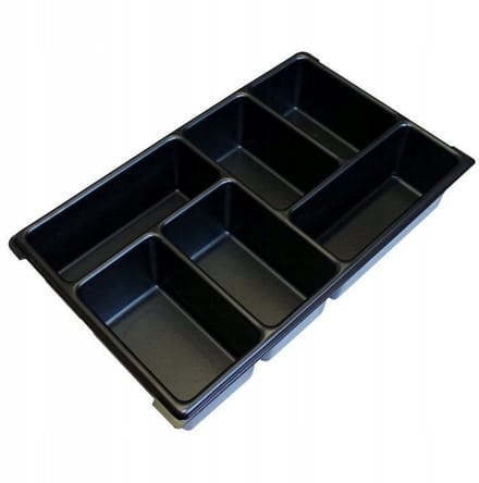 Inlegger voor XL-BOXX met 6 vakken - Gerecycled Polystyreen