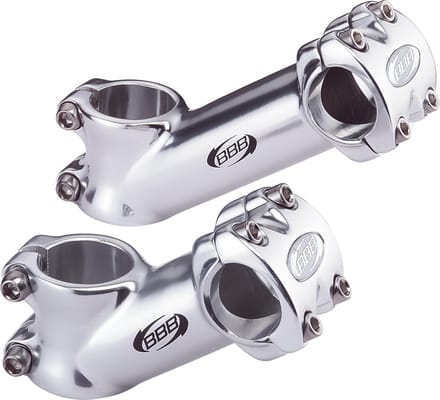 BBB BHS-24 HighRise 35D stuurpen Lengte 110 mm zilver