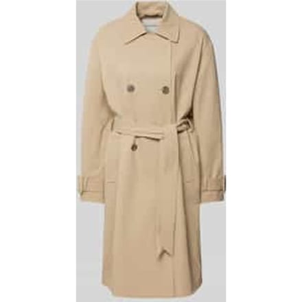 Trenchcoat met strikceintuur