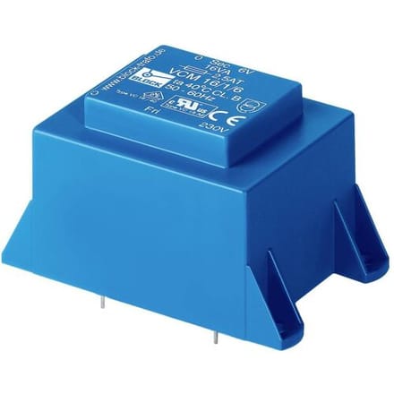 BLOCK VCM 16/1/12 Printtransformator 1 x 230 V 1 x 12 V/AC 16 VA 1.33 A